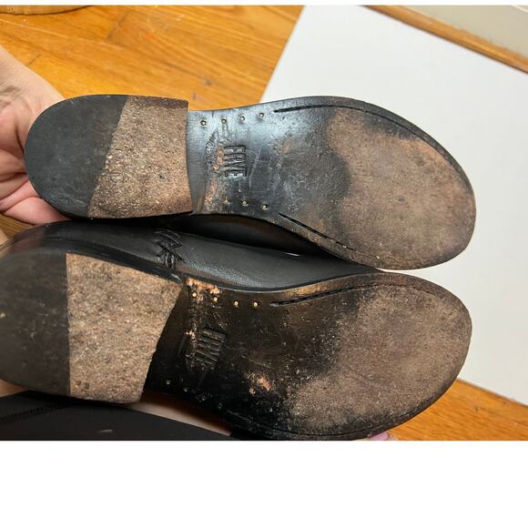 Frye Black Melissa Double Sole Chelsea Boots Women's Sz. 8 - Picture 7 of 10